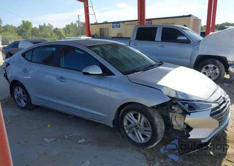 2020 Hyundai Elantra Sel from USA, damaged, VIN 5NPD84LF4LH521313